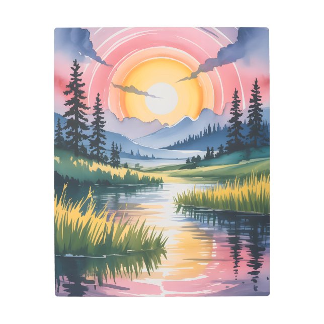 One 4 メタルプリント (正面)