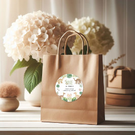 One-a-Saurus 1st誕生日パーティーシール ラウンドシール