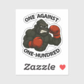 One Against One Hundred – Gorilla Boxing Workout シール (シート)
