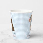 One All American Boy - Dog - Red White & Two 紙コップ (左)