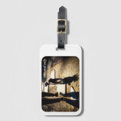 one and only 犬と散歩のラゲッジタグ ラゲッジタグ (正面縦)