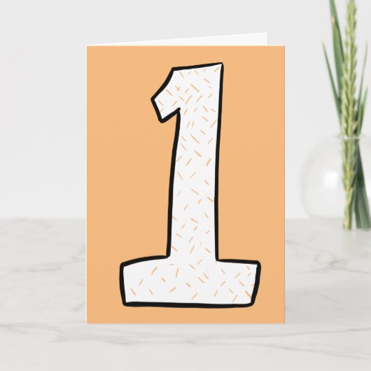 One Anything Anniversary Card カード (正面)