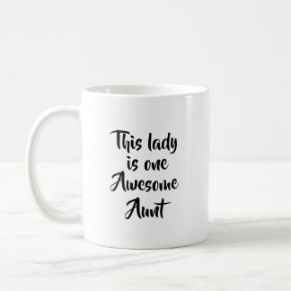One Awesome Aunt Funny コーヒーマグカップ