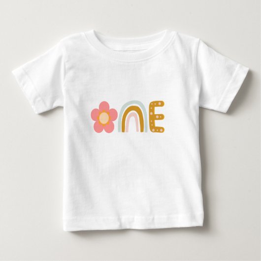 One Baby Girl One Tシャツ (正面)