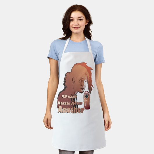 One Battle After Another – Cinematic Movie-Inspire エプロン (着用した状態)