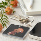 One Battle After Another – Cinematic Movie-Inspire キーホルダー (正面右)