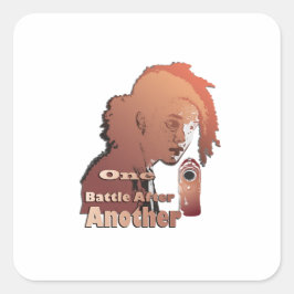 One Battle After Another – Cinematic Movie-Inspire スクエアシール