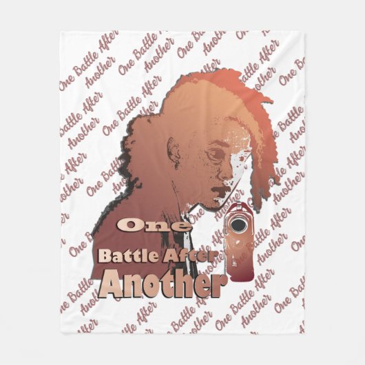 One Battle After Another – Cinematic Movie-Inspire フリースブランケット (正面)