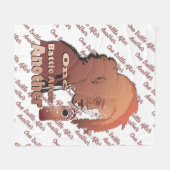 One Battle After Another – Cinematic Movie-Inspire フリースブランケット (正面(横))