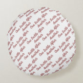 One Battle After Another – Cinematic Movie-Inspire ラウンドクッション (裏面)