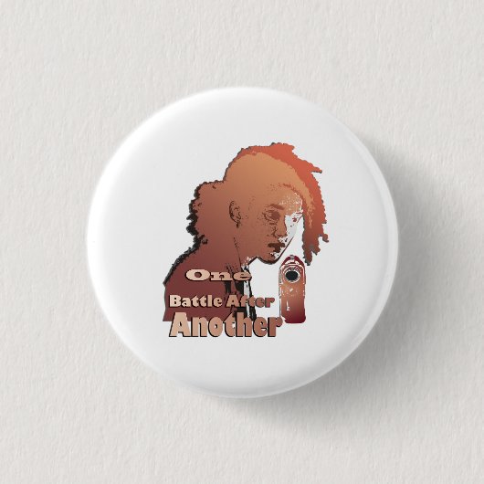 One Battle After Another – Cinematic Movie-Inspire 缶バッジ (正面)