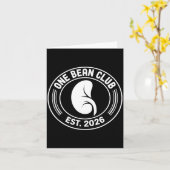 One Bean Club 2026 腎臓提供者移植 カード (黄色い花)