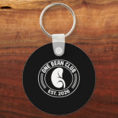 One Bean Club 2026 腎臓提供者移植 キーホルダー (正面)