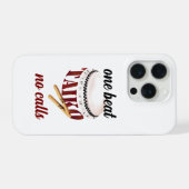 One beat no calls Telefoonhoes iPhoneケース (裏面横)