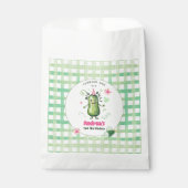 One Big Dill Pickle First Birthday Pink フェイバーバッグ (正面)