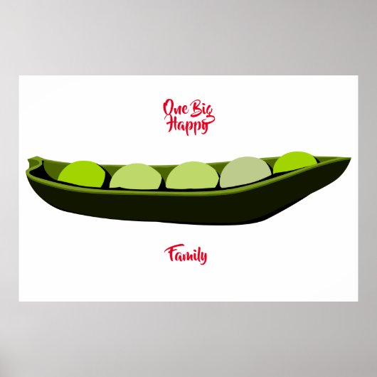 One Big Happy Family Poster ポスター (正面)