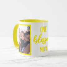 One Blessed Mom | モダンな母の日の写真をカスタマイズ