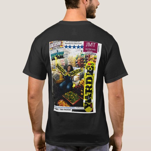 ONE BLOOD BASICダークシャツ Tシャツ (裏面)