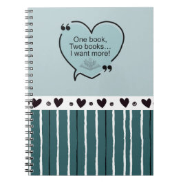 One Book, Two Books... I Want More! ノートブック