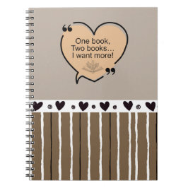 One Book, Two Books... I Want More! ノートブック