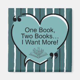 One Book, Two Books...I Want More!  マグネット