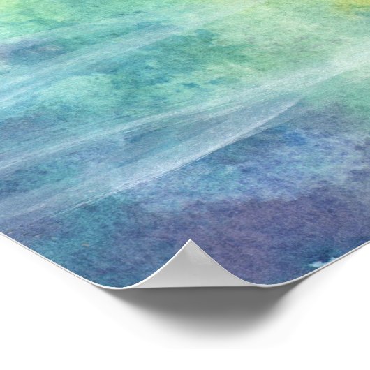 One Bubble Mermaid Poster ポスター (角)