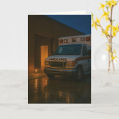 "One Candle, One Promise" Sympathy カード (黄色い花)