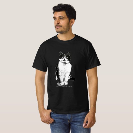 One Cat Leads to another Tシャツ (正面フル)