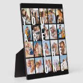 One Colage 20 Photo Platue写真 フォトプラーク (側面)