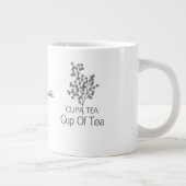 One Cup More Tea ジャンボコーヒーマグカップ (右)