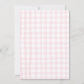 One Cute Chick Birthday This Chick is One 招待状 (裏面)