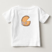 One Cutie Pie 1st Birthday ベビーTシャツ (裏面)