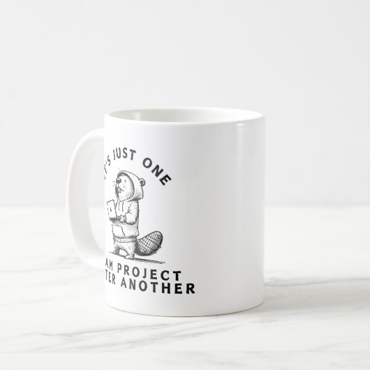 One Dam Project After Another コーヒーマグカップ (正面左)