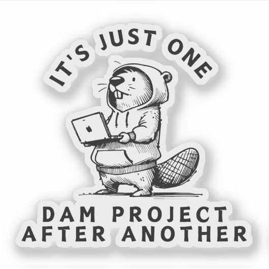 One Dam Project After Another シール (正面)