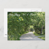 One Day At A Timeはがき ポストカード (正面/裏面)