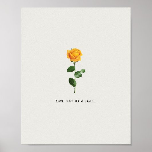 One Day at a Time ポスター (正面)