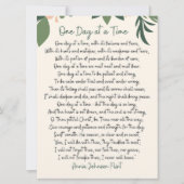 One Day At A Time Annie Johnson Flint Postcard 招待状 (正面)
