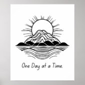 One Day at a Time - Calm Poster ポスター (正面)