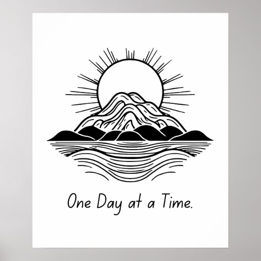 One Day at a Time - Calm Poster ポスター (正面)