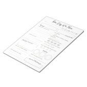 One Day at a Time Daily Mood Tracker ノートパッド (アングル)