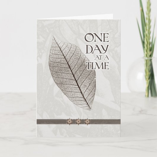 One Day at a Time Inspiration Card カード (正面)