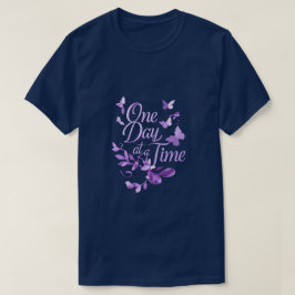 One Day at a Time Inspirational T-Shirt – Hope & H Tシャツ