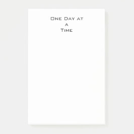One Day at a Time Post-It Notes ポストイット