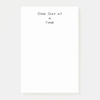 One Day at a Time Post-It Notes ポストイット