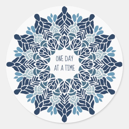 One Day at a Times ラウンドシール (正面)