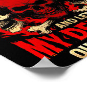 One Day I'm Gonna Just Say And Let My Demons Out T ポスター (角)