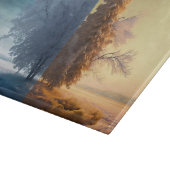 One day in winter カッティングボード (角)