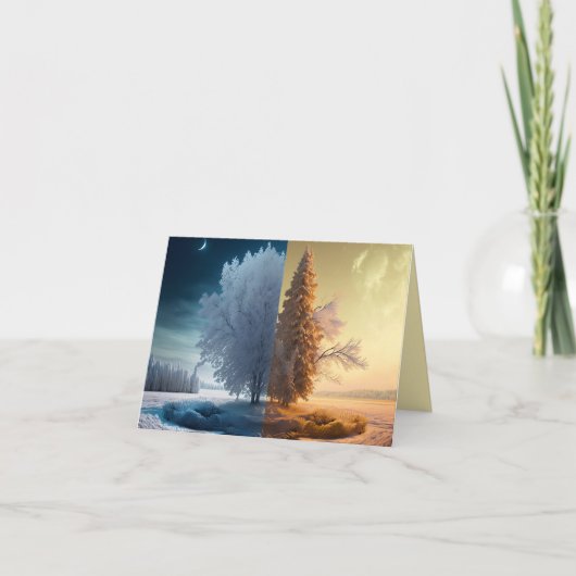 One day in winter シーズンカード (正面)