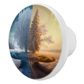 One day in winter セラミックノブ (右)