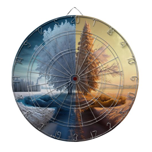 One day in winter ダーツボード (正面)